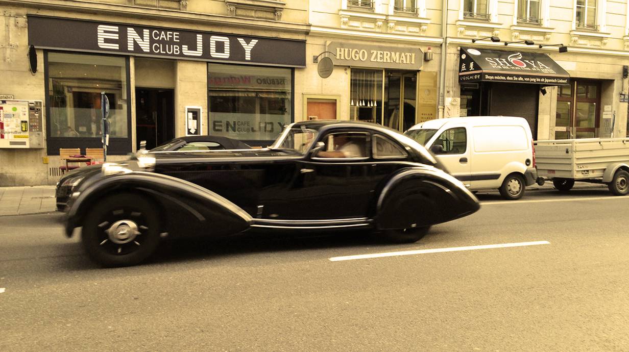 1936 Mercedes benz 540k autobahnkurier #5