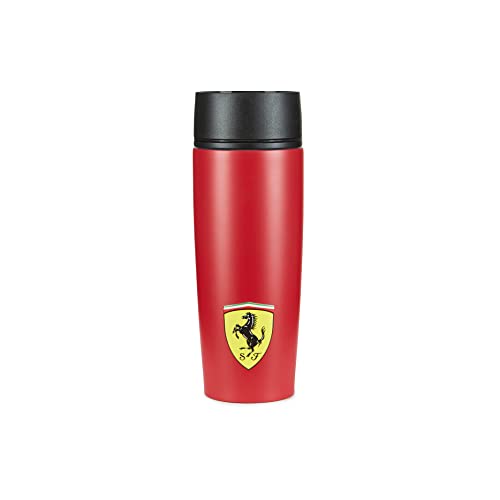 Ferrari Scuderia - Official Formula 1 Merchandise - Thermobecher - Offizielles Lizenzprodukt - Rot
