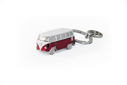 BRISA VW Collection - Volkswagen Emaillierter 3D Metall Schlüssel-Anhänger-Ring...
