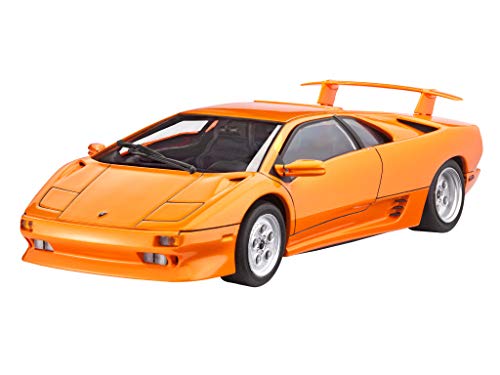 Revell Modellbausatz Auto 1:24 - Lamborghini Diablo VT im Maßstab 1:24, Level 4, originalgetreue...