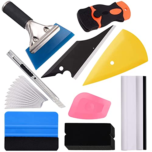 EHDIS Folierungs Werkzeug Kit, Rakel Set, Auto Folierung Set, Vinyl Wrapping Tool, für Car Wrapping,...