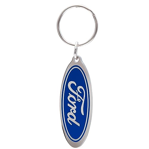 Plasticolor 004191R01 Ford Ovales Logo Emaille Schlüsselanhänger