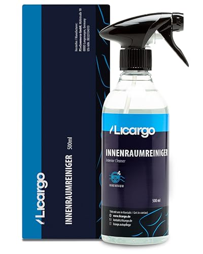 LICARGO® Innenraumreiniger (500ml) - Cockpit Reiniger pH neutral - porentiefe Reinheit für Kunststoff,...