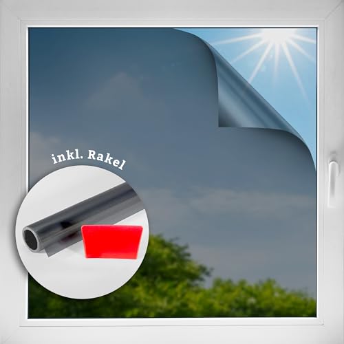 d-c-fix Tönungsfolie statisch selbsthaftend - Sonnenschutz Fensterfolie, 99% UV-Schutz, hitzeabweisend,...