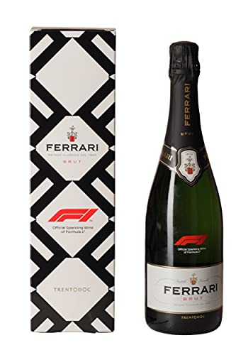 Ferrari Spumante Schaumwein Formel 1® in Geschenkverpackung (0,75l Cuvée Flasche)