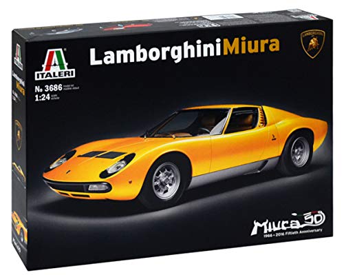 Nicht so detailliert, aber trotzdem gut: Der Lamborghini Miura im Maßstab 1:24