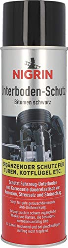 NIGRIN Unterbodenschutz-Spray, haftfähig, Korrosionsschutz für den Unterboden von Autos, schwarz, 500...