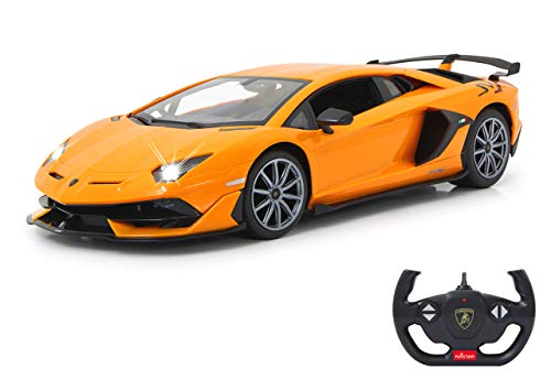 JAMARA 405170 - Lamborghini Aventador SVJ 1:14 2,4GHz - offiziell lizenziert, bis zu 1 Stunde Fahrzeit...