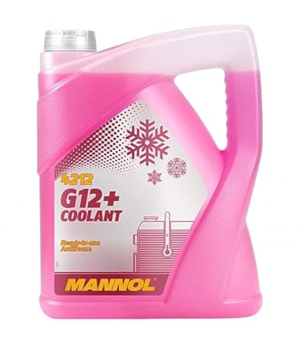 MANNOL MN4012-5 Longlife Antifreeze AF12+ -40 Kühlerfrostschutz Kühlmittel 5L