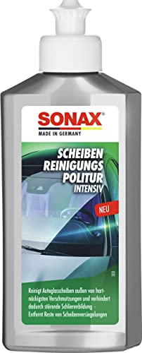 SONAX ScheibenReinigungsPolitur intensiv (250 ml) reinigt Autoglasscheiben von hartnäckigsten...