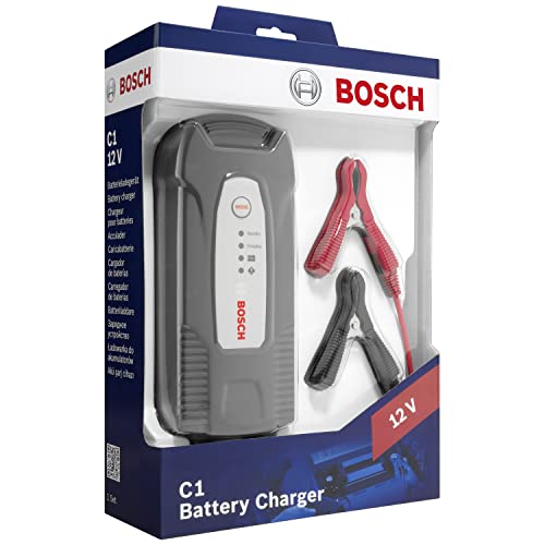 Bosch Automotive C1 - intelligentes und automatisches Batterieladegerät - 12V / 3,5A - für Blei-Säure,...