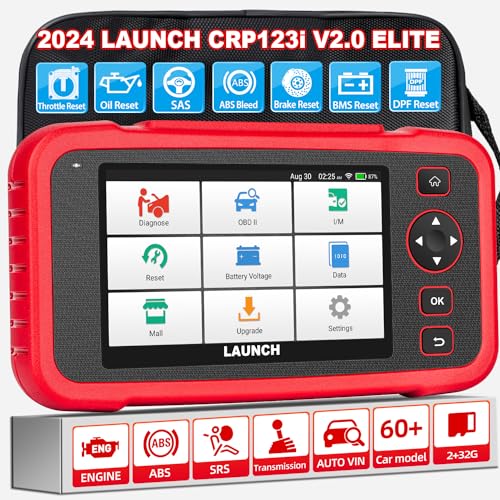 2024 LAUNCH CRP123i V2.0 obd2 diagnosegerät 4 System-Codeleser ENG/ABS/SRS/at Auto für alle Fahrzeuge,7...