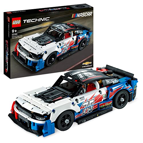 LEGO Technic NASCAR Next Gen Chevrolet Camaro ZL1 Modell-Auto-Bausatz, Rennfahrzeug-Spielzeug,...