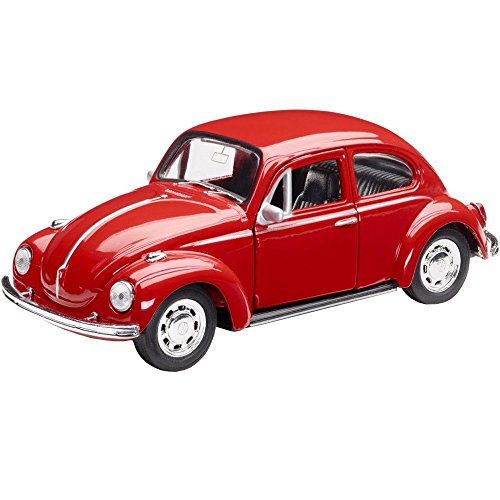 Volkswagen 111087511 Spielzeug Auto Käfer, rot, 12 cm