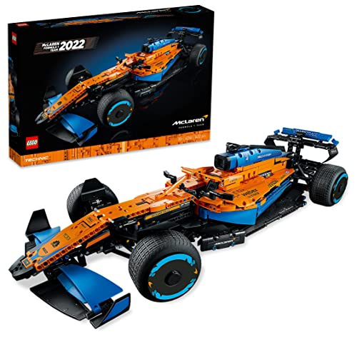 LEGO Technic McLaren Formel 1 Rennwagen, Set für Erwachsene, 1.434-teiliger F1-Motorsport-Modellbausatz,...