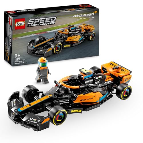 LEGO Speed Champions McLaren Formel 1 Rennwagen 2023, Spielzeug für Kinder ab 9 Jahren,Geschenkidee für...