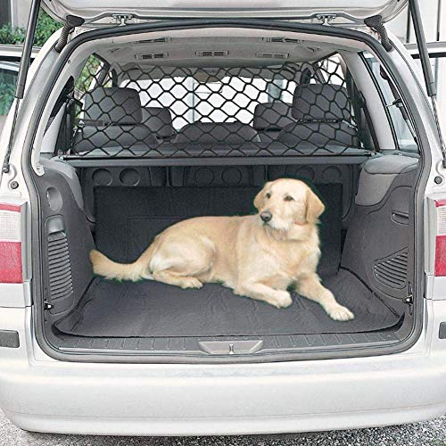 XuBa Praktisches Trennnetz für den Kofferraum von Haustieren, Zaun, Sicherheitsbarriere Hundenetz Auto...