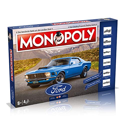 Monopoly Ford - Gesellschaftsspiel für Erwachsene und Kinder | Monopoly Special Edition | Das beliebte...