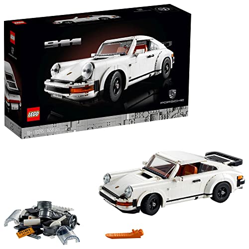 LEGO Creator Expert Modellauto Porsche 911 Sammlerstück 1458-teiliger Modellbausatz, Maße: 35cm x 16cm...