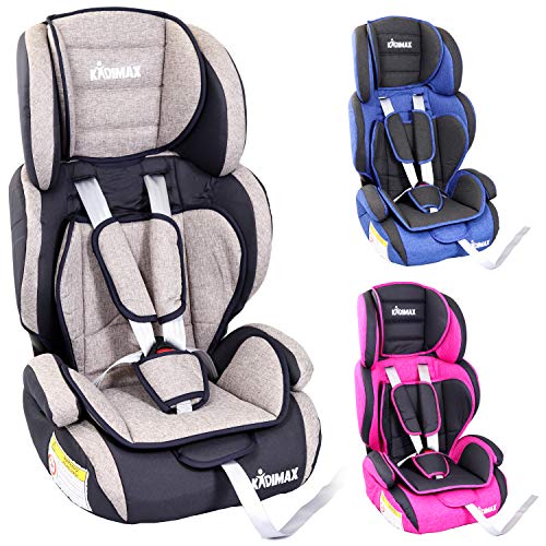 KIDIMAX® Autokindersitz Kindersitz Kinderautositz, Sitzschale, universal, zugelassen nach ECE R44/04, in...