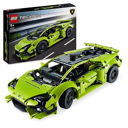 LEGO Technic Lamborghini Huracán Tecnica Spielzeugauto-Modellbausatz, Rennwagen-Bauset für Kinder,...
