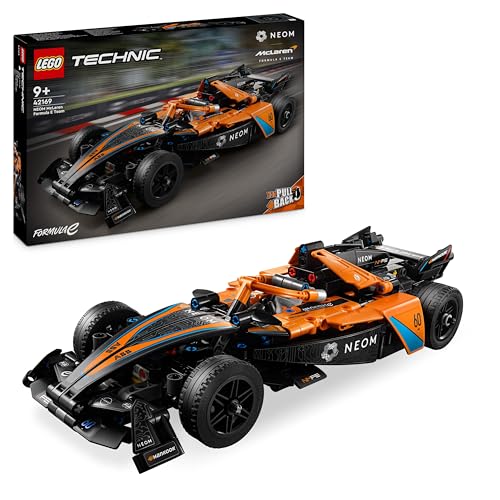 LEGO Technic NEOM McLaren Formula E Race Car, Rennwagen Spielzeug für Kinder ab 9 Jahren, Jungen und...