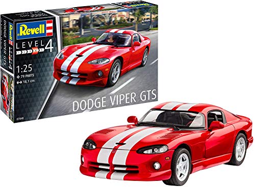 Revell RV07040 7040 Dodge 07040 Viper GTS Automodell Bausatz 1:25