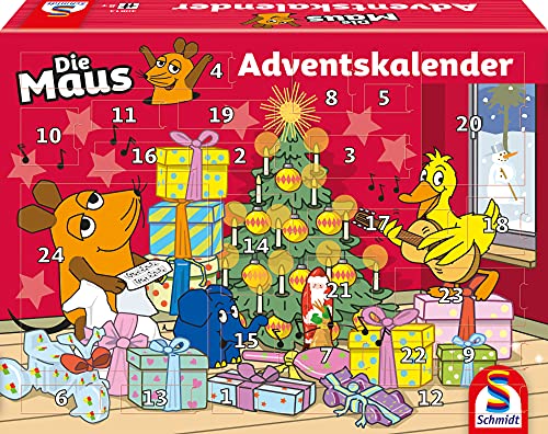 Schmidt Spiele 40614 Die Maus, Adventskalender