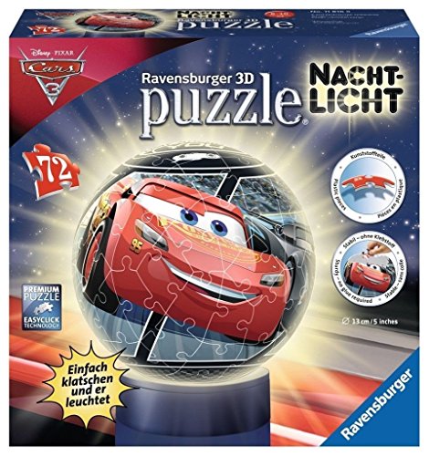 Ravensburger 3D-Puzzle 11816 Disney Nachtlicht: Cars 3