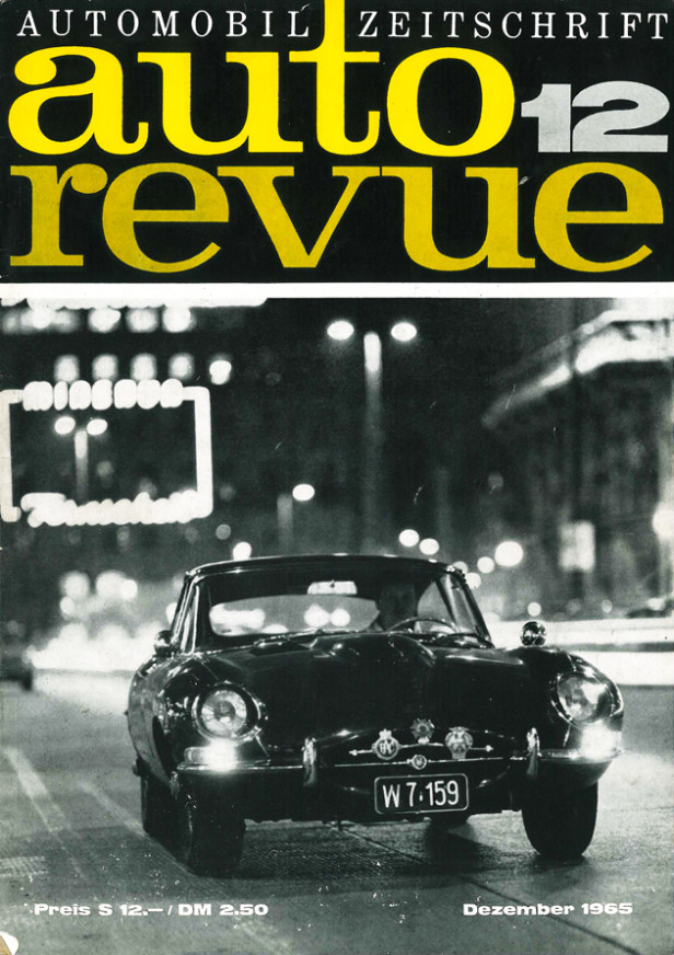Autorevue - Cover der Ausgabe 1965 12