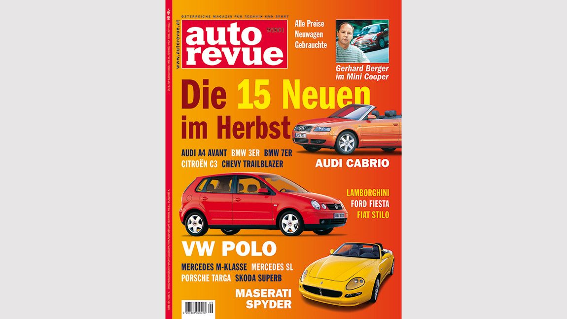 Autorevue Magazin-Archiv: Ausgabe 09/2001