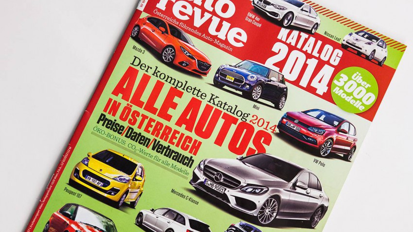 autorevue Katalog 2014 - alle Autos, die 2014 in Österreich erhältlich waren
