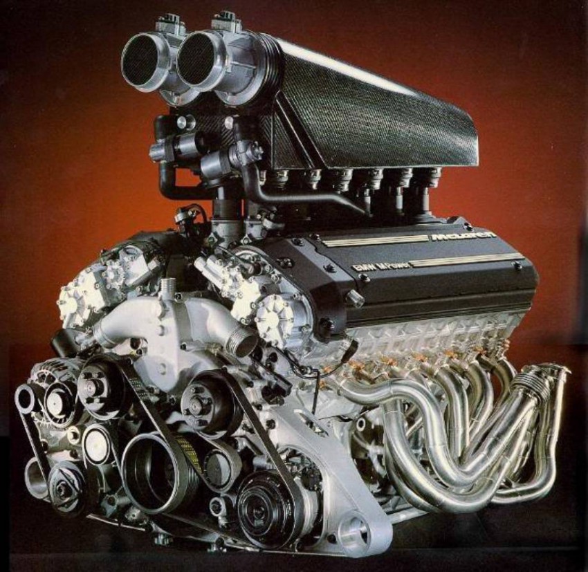 Der 6.1 Liter V12 Motor im McLaren F1.