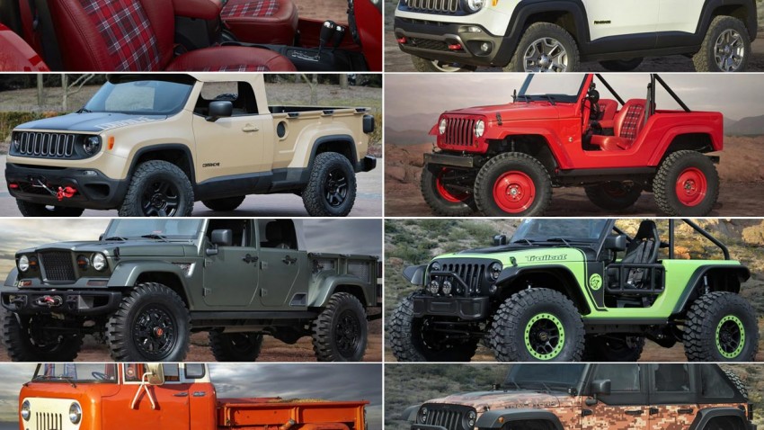 Welches dieser 7 Jeep Concepts ist das schönste?