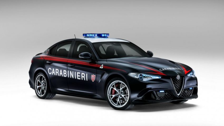 Alfa Romeo Giulia Carabinieri: Polizeiauto mit Stil