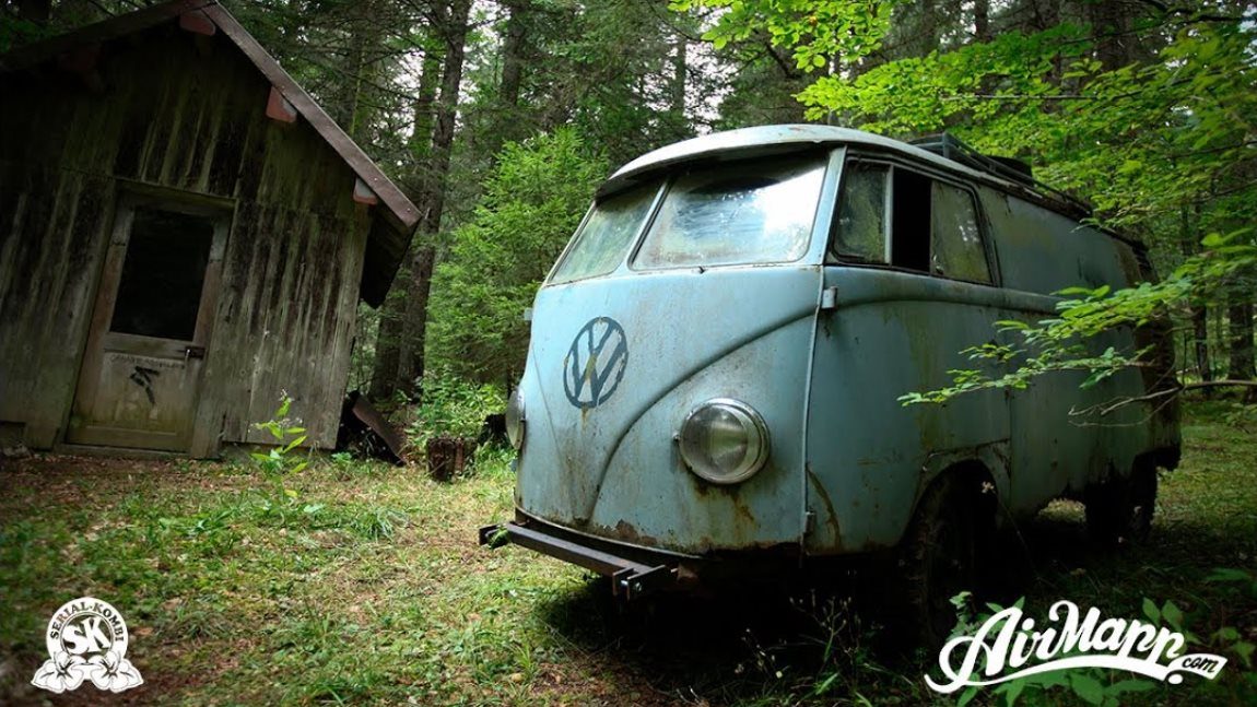 Waldfund: Die abenteuerliche Rettung eines 1955er VW Kastenwagens
