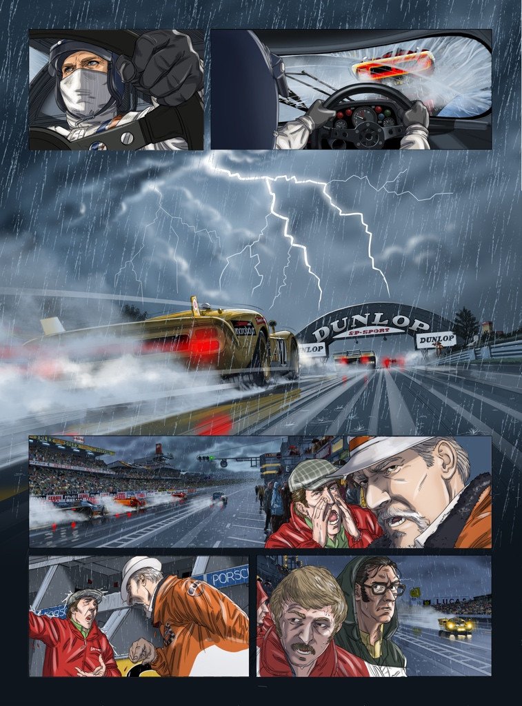 Steve McQueens Le Mans gibt's jetzt auch als Comic