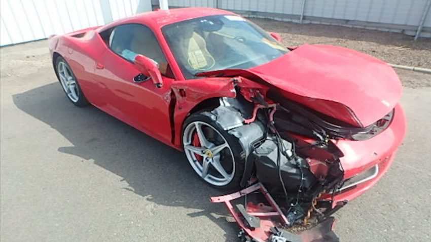 Dieser Ferrari 458 ist kein Mietauto mehr
