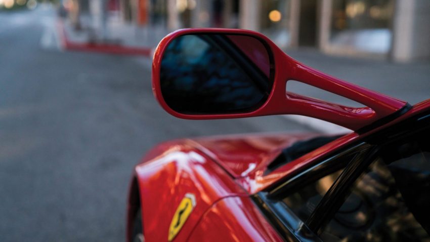 1986 Ferrari Testarossa: Der "Flying Mirror"