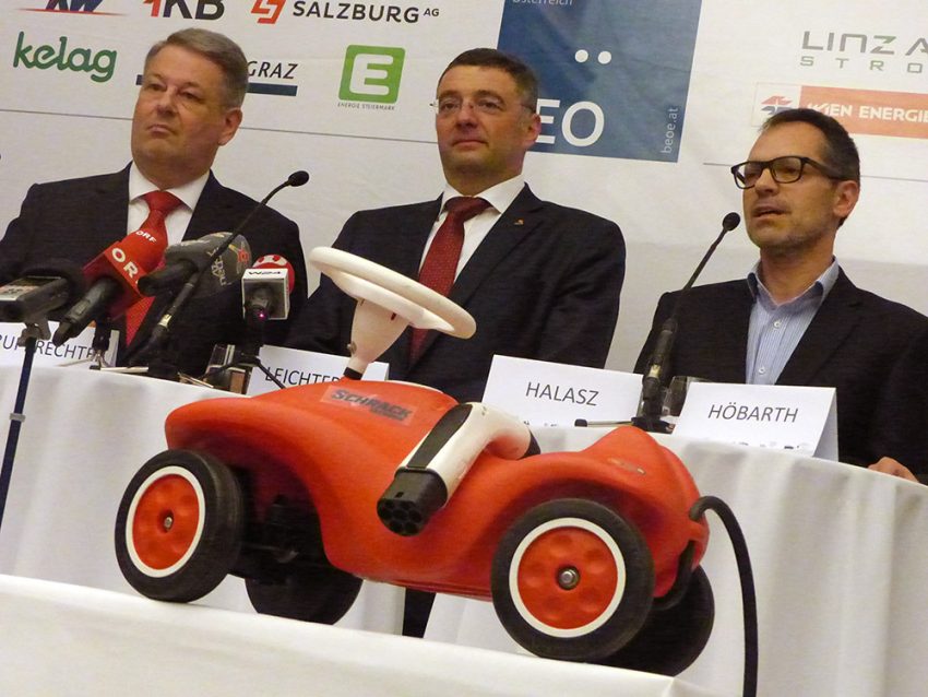 Zweites österreichweites Ladenetz für E-Autos startet