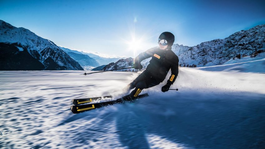 Pirelli präsentiert High Tech-Ski um 1.400 Euro