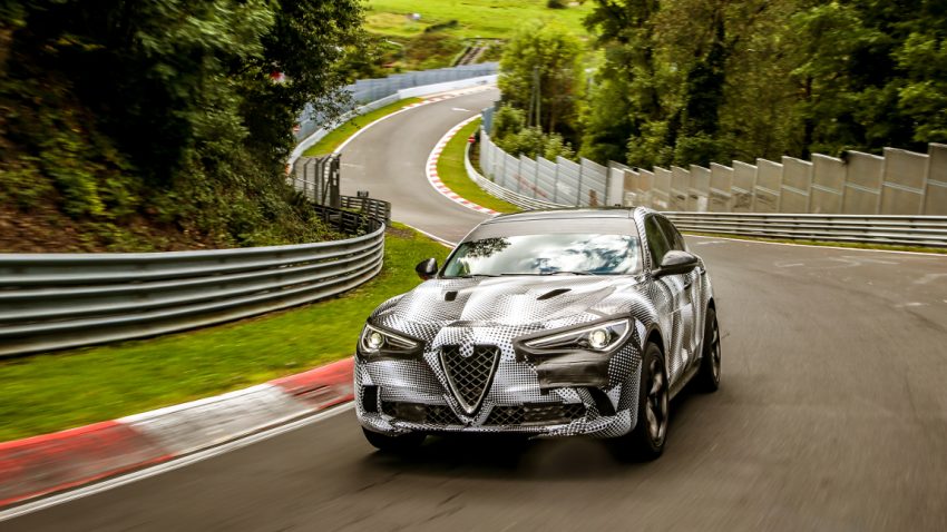 Der Alfa Romeo Stelvio Quadrifoglio ist das schnellste SUV am Nürburgring