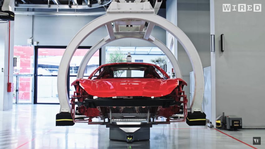 Handarbeit trifft High Tech: Ein Blick hinter die Kulissen des Ferrari-Werks in Maranello