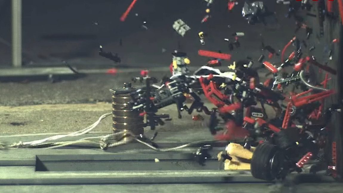 200 km/h-Crashtest für Spielzeugautos