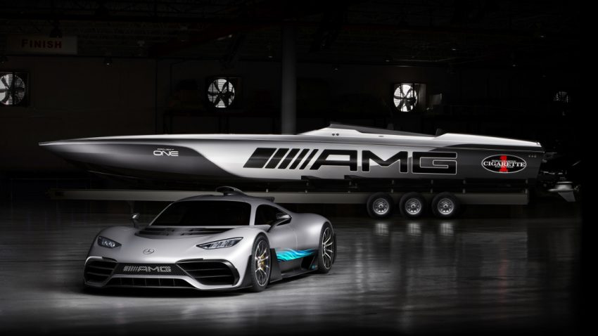 Mercedes-AMGs Project ONE gibt's jetzt auch als Boot