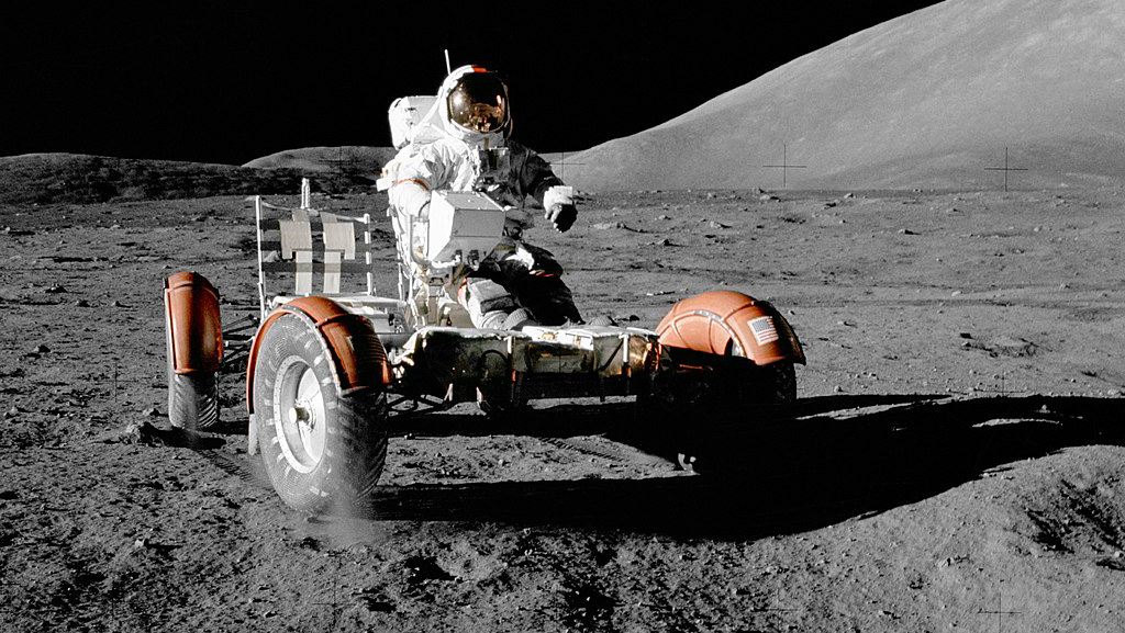 Lunar Roving Vehicle LVR mond Apollo