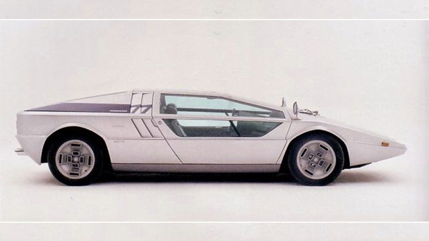 Der Maserati Boomerang, Concept Car aus dem Jahr 1971.