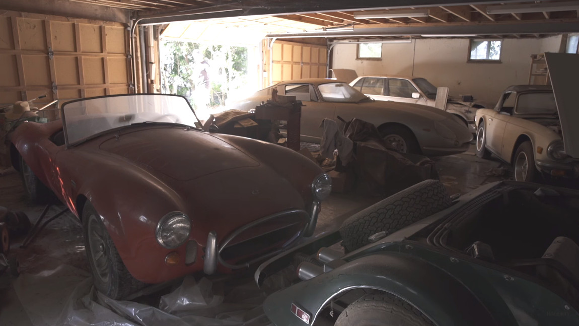 $4,000,000 Barn Find - Rare Ferrari AND 427 Cobra Hidden for