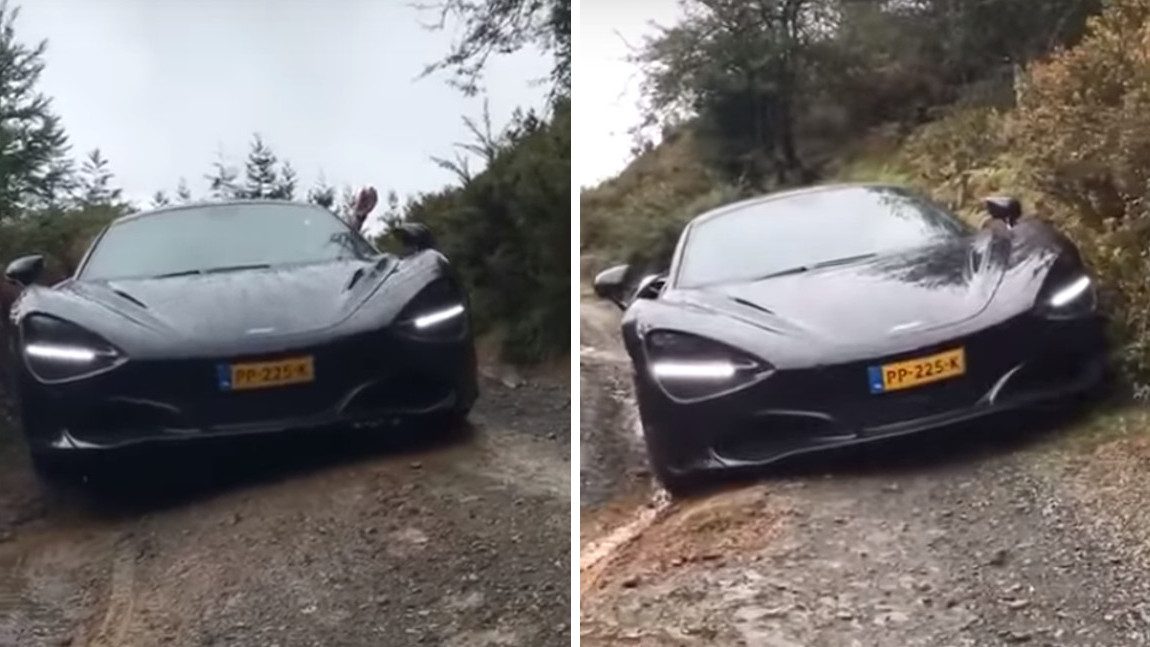 Offroad mit dem McLaren 720S