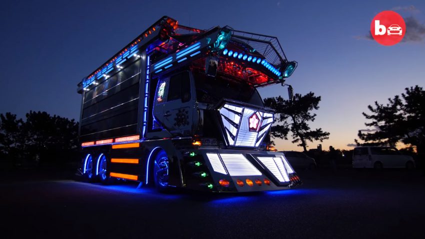 Bling-Bling-Brummi: Ein japanischer Dekotora-Truck im Lokalaugenschein